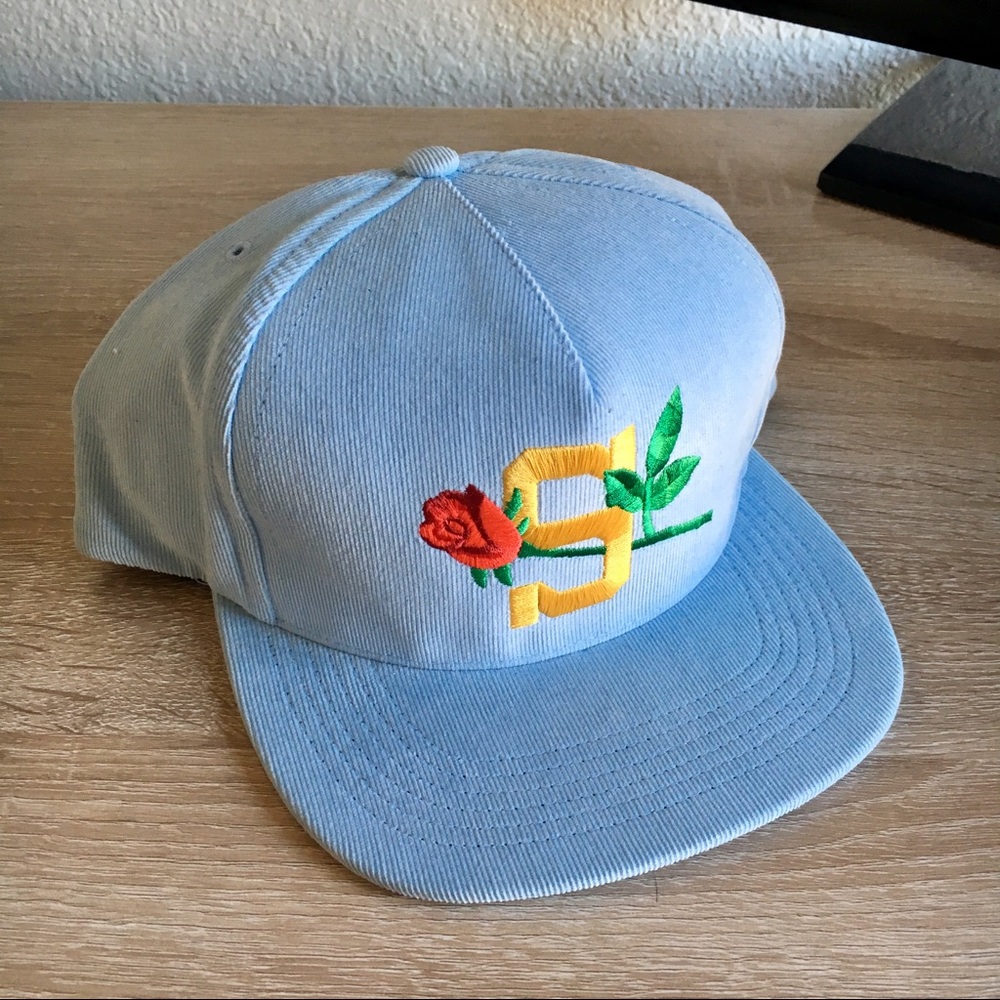 Supreme Rose 5 Panel Snapback